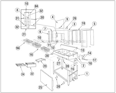 CMA Commercial Dishwasher | EST-44 | eReplacementParts.com