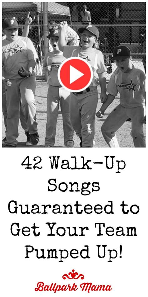 42 Walk-Up Songs Guaranteed to Get Your Team Pumped Up | Softball, Team ...