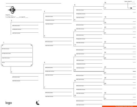 Printable Family Tree Chart for Free, Family Tree Chart