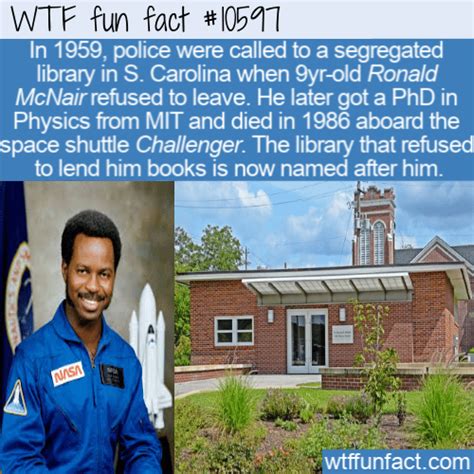 WTF Fun Fact - Ronald McNair