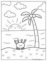 Summer Coloring Pages For Preschoolers Fun And Educational Activities sketch template