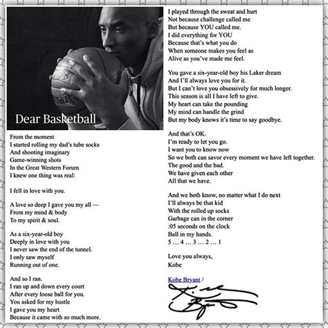 DINCE'S CHRONICLES • KOBE BRYANT’s DEAR BASKETBALL #ThankYouKobe...