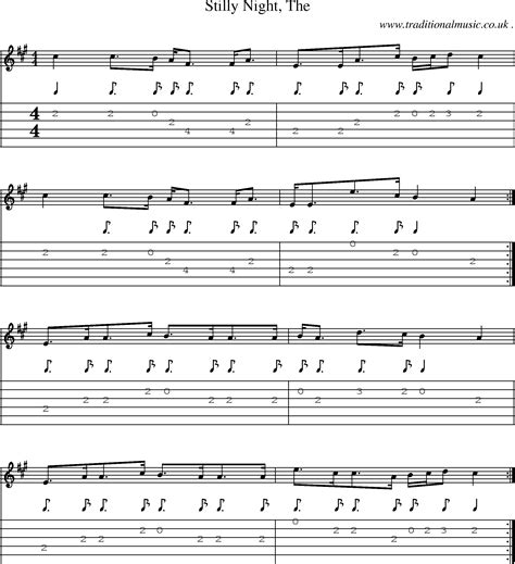 Scottish Tune, Sheetmusic, Midi, Mp3, Guitar chords & tabs: Stilly ...