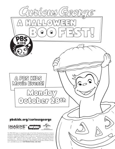 Curious George Celebrates Halloween | Worksheets & Printables | Scholastic | Parents