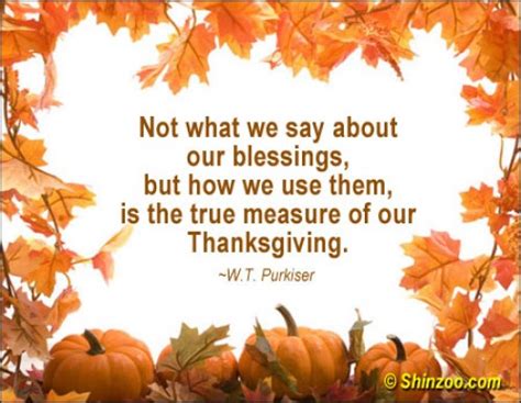 Thanksgiving Blessings Quotes. QuotesGram