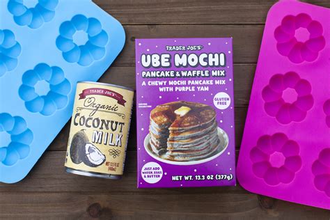 Trader Joe’s Baked Ube Mochi Donut Recipe – FOOD is Four Letter Word