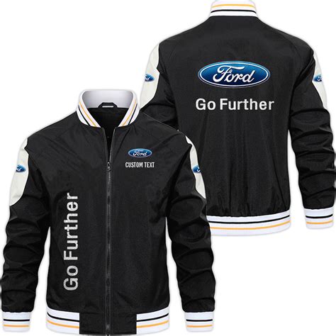 Ford Motor Company Varsity Jacket, Zipper Jackets Customize Name ...