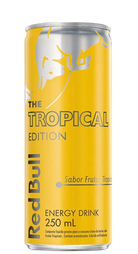 Red Bull Energy Drink Tropical - Cardápio