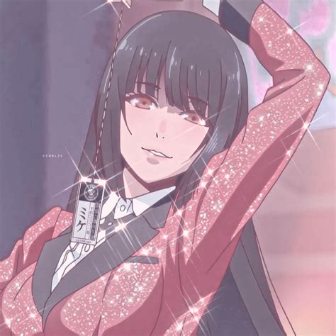 🤍,.∘˚˳ ————————————————— #anime #kakegurui #yumeko #yumekojabami # ...