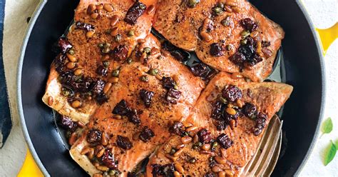 Brown Butter Salmon With Capers And Sundried Tomatoes - The Greek Foodie