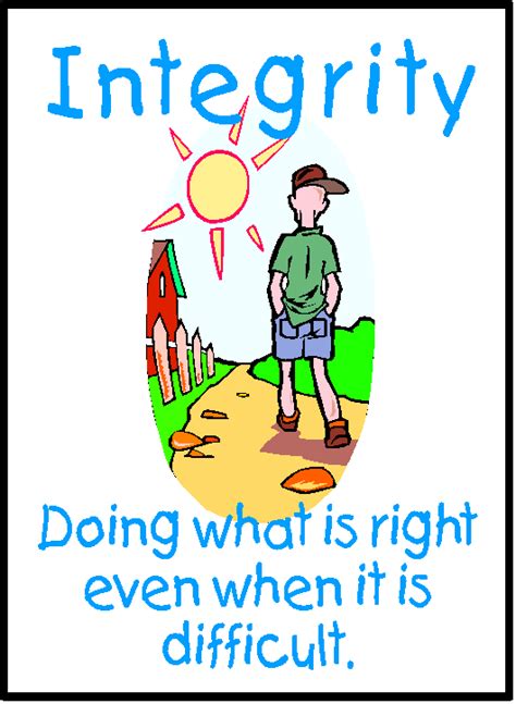 Integrity | Inspirational words, Integrity quotes, Quotes for kids