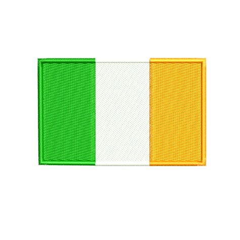 Irish Flag Embroidery Design