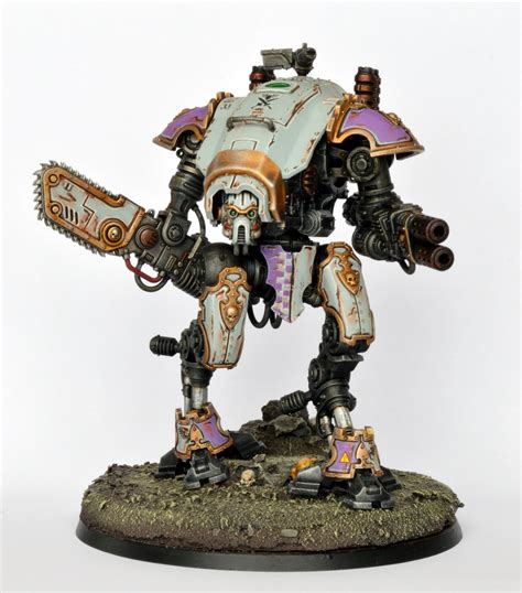 Showcase: Imperial Knights Armiger Warglaive - Tale of Painters