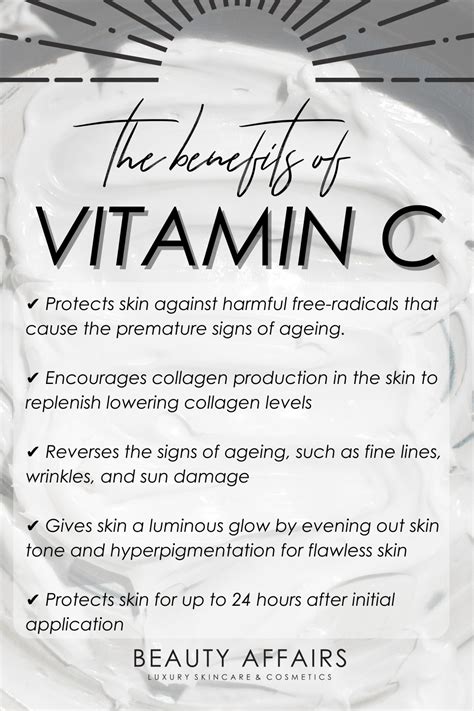 3 Ways Vitamin C Benefits Skin | Skin facts, Skin treatments, Facials ...