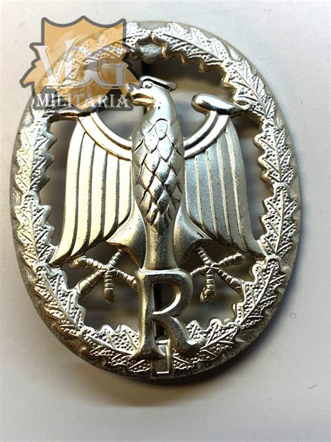 German Armed Forces Bundeswehr Proficiency Badge in Silver for Reservists | VDG Militaria