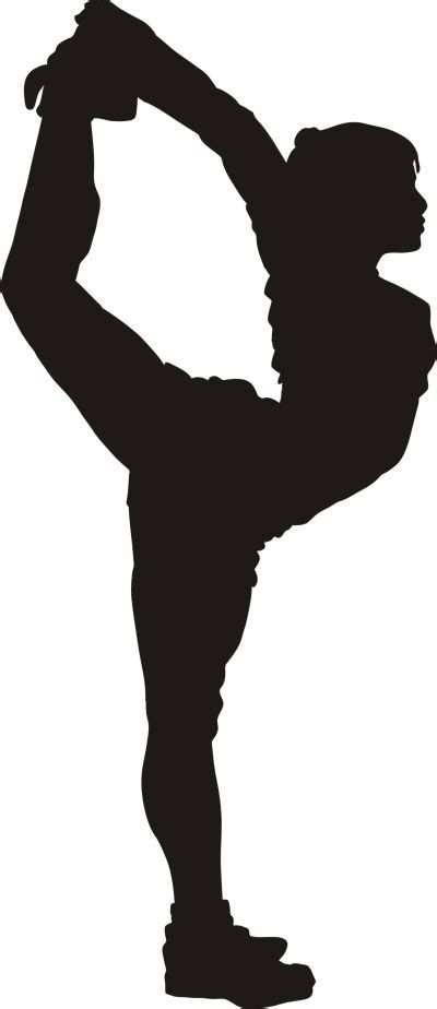 Cheerleading Jump Silhouette at GetDrawings | Free download