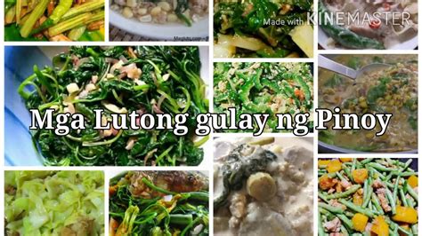 Mga Lutong Bahay Recipe Tagalog Gulay | Bryont Blog