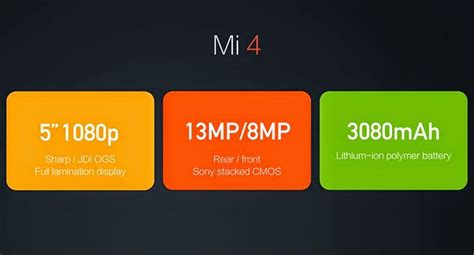 Xiaomi Mi4 Price, Complete Specs and Features, Officially Unveiled ...