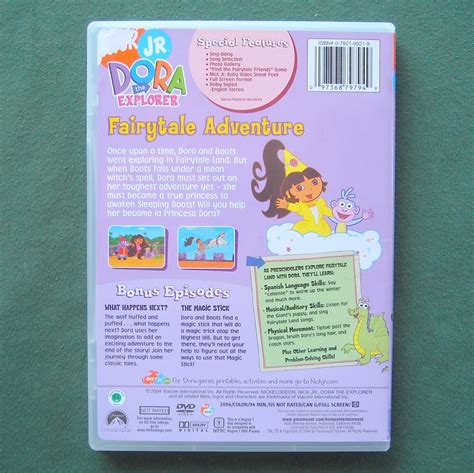 Nick Jr. Dora the Explorer Fairytale Adventure DVD