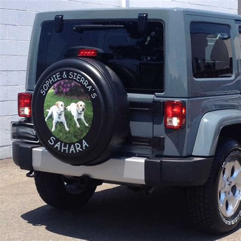 Custom Jeep Tire Covers - Your Text, Your Image - Design Yours Now