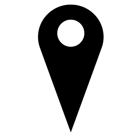 SVG > place map position navigation - Free SVG Image & Icon. | SVG Silh