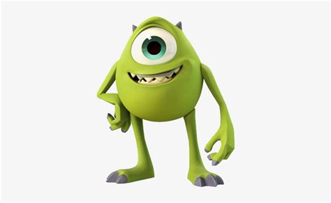 Mike Wazowski - Mike Monsters Inc - 398x441 PNG Download - PNGkit