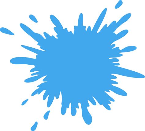 Light Blue Splash Clip Art at Clker.com - vector clip art online ...