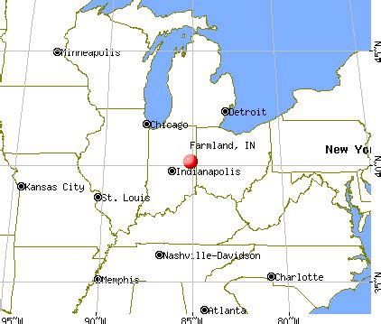 Farmland, Indiana (IN 47340) profile: population, maps, real estate ...