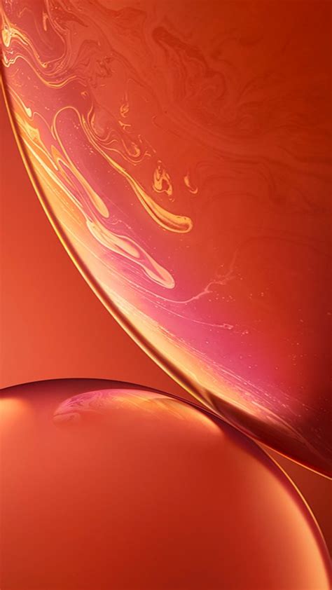 Download Original Apple iPhone XR Wallpaper - 03 - Coral - HD Wallpapers | Wallpapers Download ...