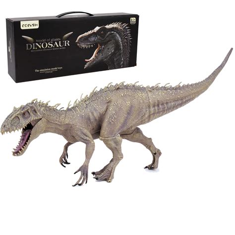 Buy EOIVSH Large Dinosaur Toy Indominus Tyrannosaururs Rex Realistic Dinosaur Action Figure with ...