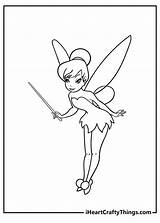 Coloring Pages Of Tinkerbelle sketch template