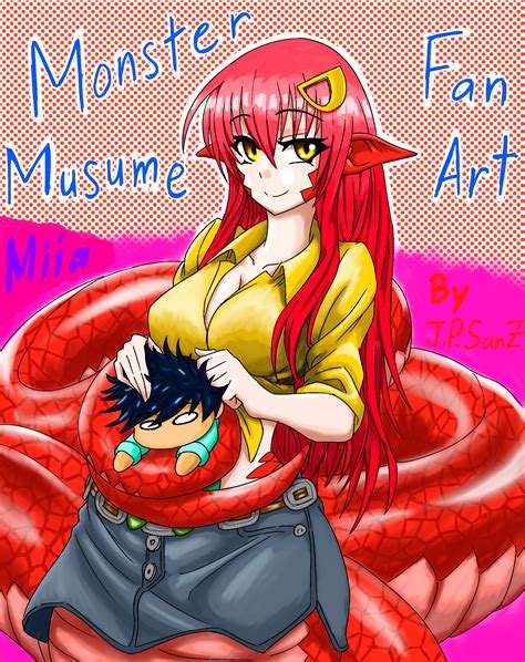 Miia from Monster Musume FanArt by MonsterWerewolf101 on DeviantArt