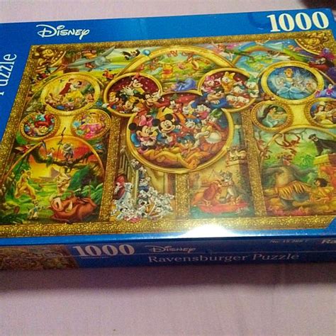 Disney 1000 Piece Puzzle, Hobbies & Toys, Toys & Games on Carousell