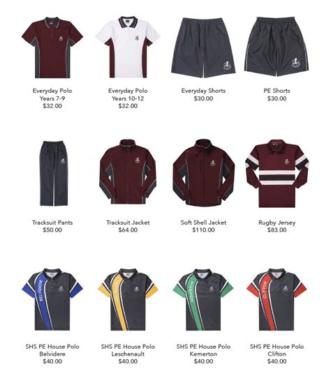 Uniform Shop - Australind Senior High School