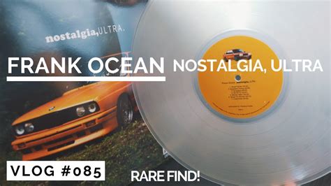 Frank Ocean - Nostalgia Ultra Vinyl Unboxing - YouTube