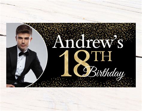 18th Birthday Personalized Banner | Birthday Banner | Birthday Yard ...