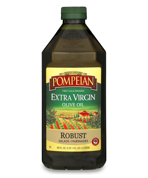 Buy Pompeian Robust Extra Virgin Olive Oil, First Cold Pressed, Full ...