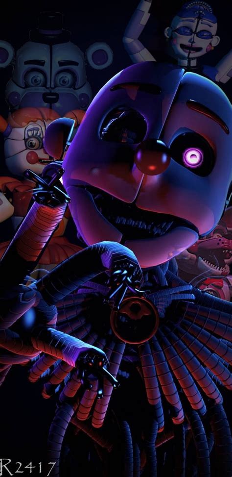 Fnaf Sister Location Phone Background - bmp-cyber