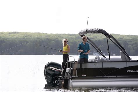 2022 Manitou Oasis Angler: 20' to 22' Luxury Fishing Pontoon Boat