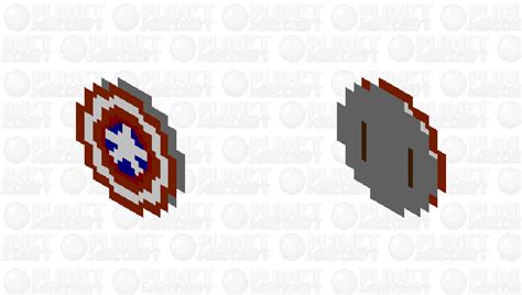 captain america shield Minecraft Mob Skin