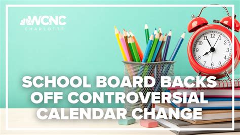 Union County Board of Education bails on school calendar change | wcnc.com