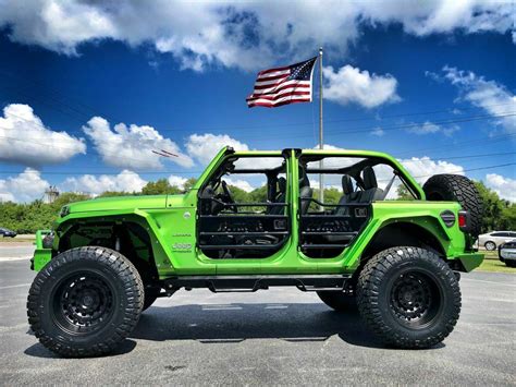 2018 Jeep Wrangler Mojito! Custom Lifted Leather Sahara 38″s for sale