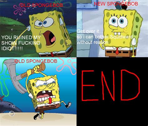 Old Spongebob Vs New Spongebob by MasiHosseini on DeviantArt