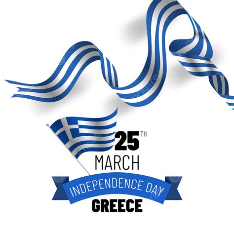 Independance Day Clipart Hd PNG, Greek Independence Day Blue Striped ...