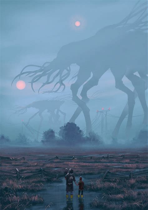 Simon Stålenhag/ Mist Study by Robert Ryminiecki : ImaginaryBehemoths | Dark fantasy art ...