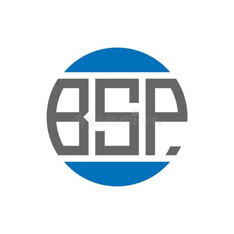 BSP Letter Logo Design on White Background. BSP Creative Initials ...