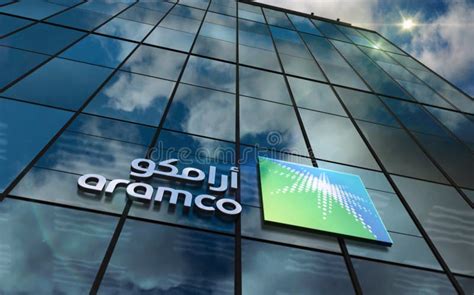 Saudi Aramco Company Glass Building Concept Editorial Stock Image ...