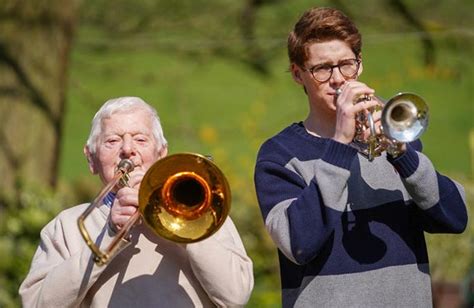 Historic Trombone Player