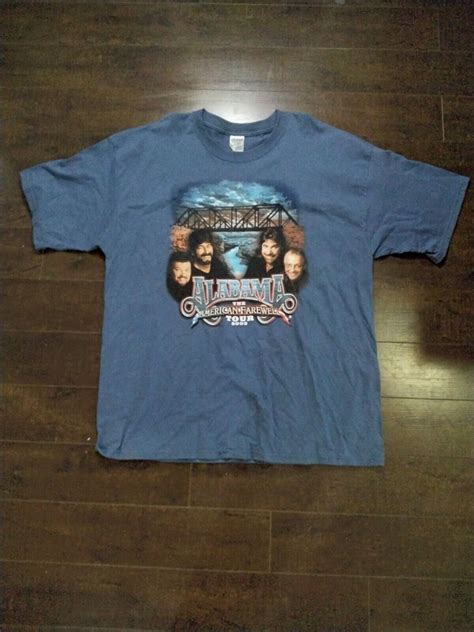 Alabama Band 2003 American Farewell Tour TShirt XXL - Gem