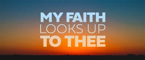 My Faith Looks Up to Thee ‣ Hymncharts.com